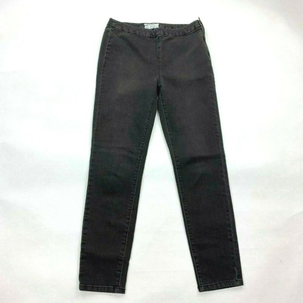 Free People High Rise Jeans Stretch Zip Closure